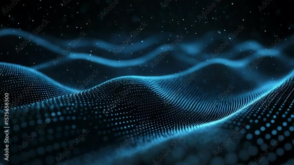 Abstract digital wave pattern (1)