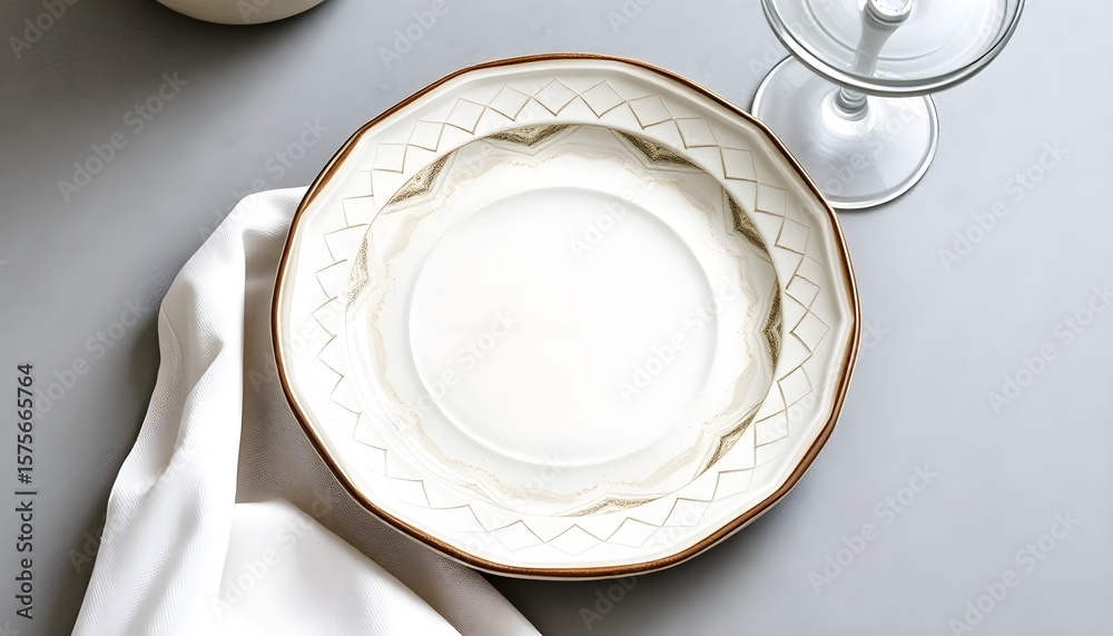 custom made wallpaper toronto digitalElegant dining setup decorative plate and glassware modern table minimalist design