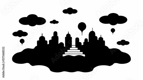City of Clouds and Dream Balloons