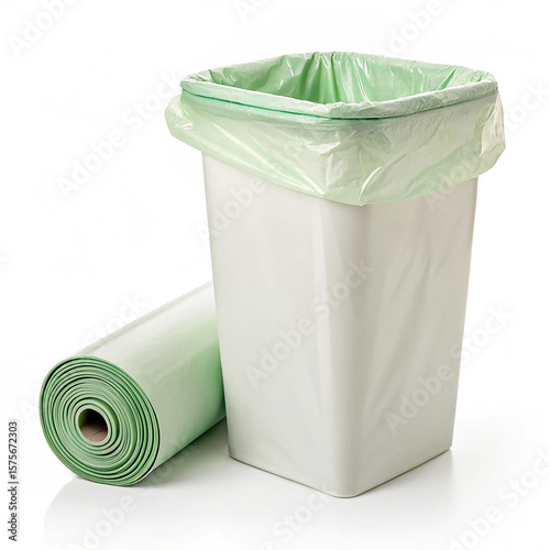 Biodegradable kitchen bin liner plant-based