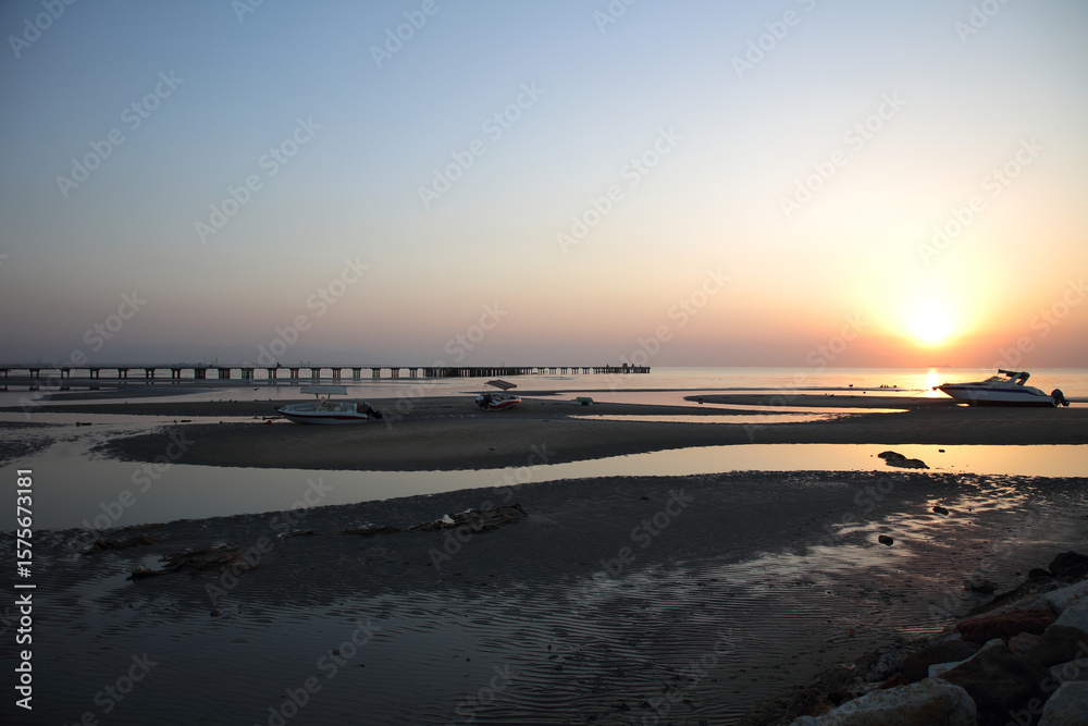 Fototapeta premium Red Sea at Sunrise