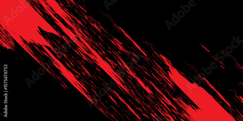 Abstract red and black inferno, a fiery grunge design with the heat of an explosion and the motion of burning energy