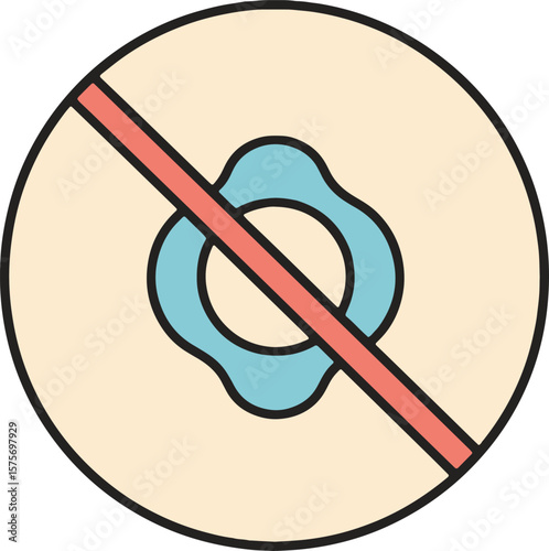 No Seal, No Warranty Icon Design for Product Integrity