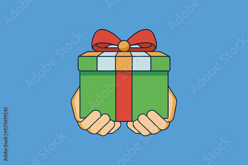 gift box vector illustration