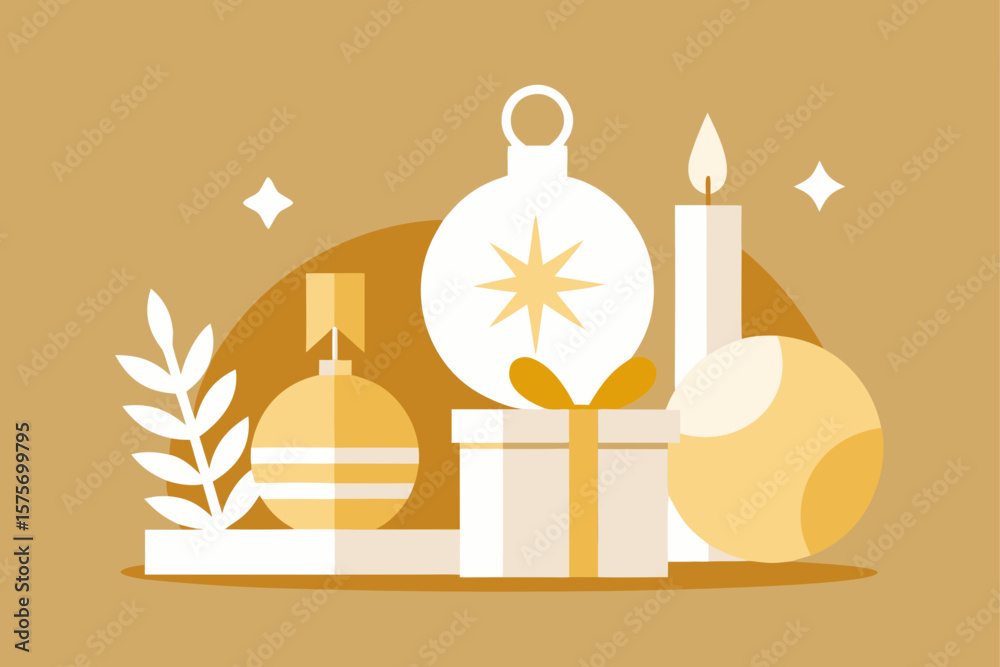 Obraz premium religious eid background