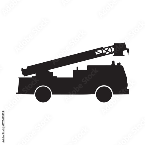 Belt buckle silhouette vector flat illustration design
