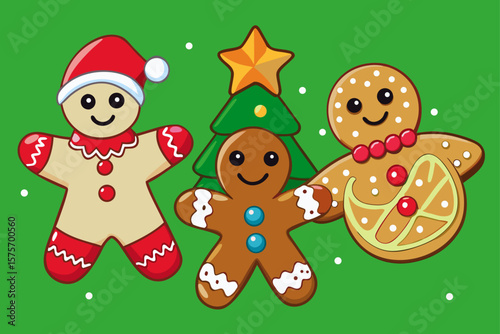 christmas gingerbread cookies