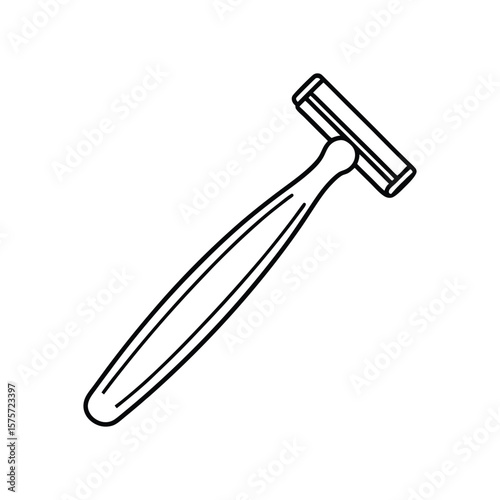 shave razor line art