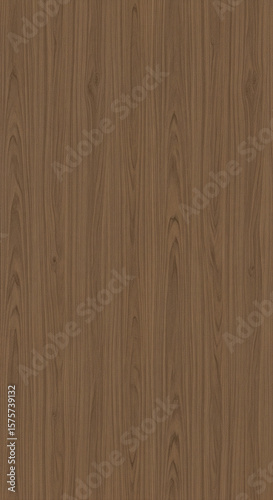 Seamless natural wood texture, vertical grain, medium brown tones, subtle variations in color, smooth matte finish, realistic material surface, high resolution, ar 9:16
