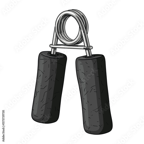 Hand Grip Exerciser for Strength Training and Physical Therapy Illustration Tool for Recovery