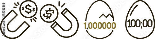 Attract More Money with Powerful Magnets: Financial Growth and Investment Icons