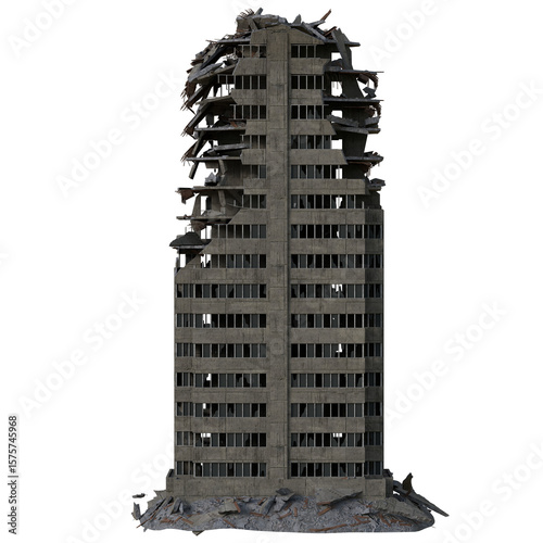 Apartment destroyed warzone