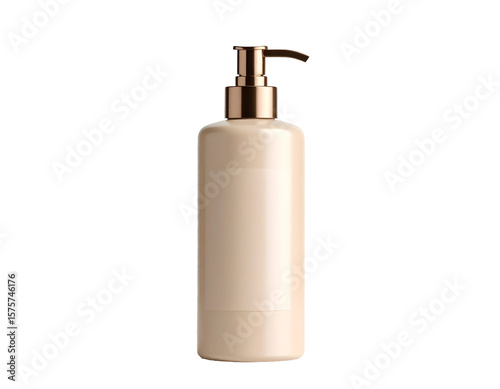 Minimalist bottle of lotion on black