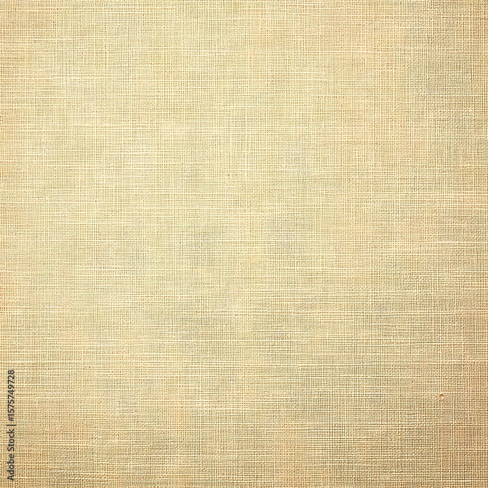 Fototapeta premium Beige Linen Texture Seamless Pattern Background