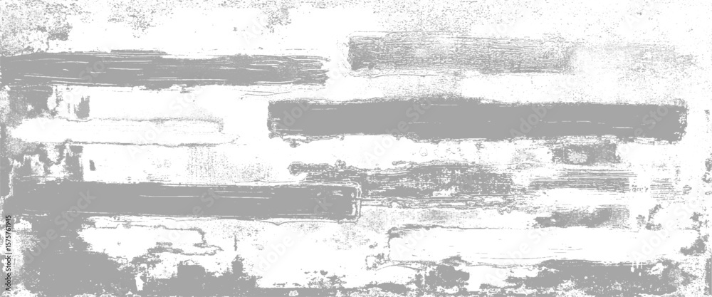 Obraz premium Vector old grunge brush painted wall