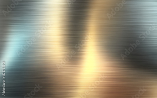 Brushed Metal Texture Background – Realistic Industrial Surface