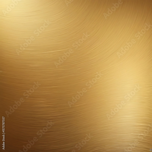 Golden Smooth Gradient Texture with Minimal Flow Lines and Elegant Metallic Background ai