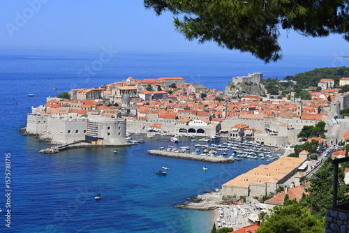 Fototapeta Naklejka Na Ścianę i Meble -  Dubrovnik, UNESCO-listed old town, Croatia, Europe