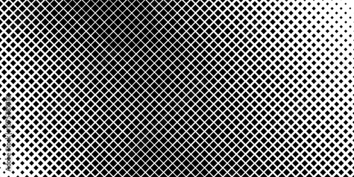 Abstract row of black dots, seamless white paper pattern background. Monochrome graphic copy space mockup design.