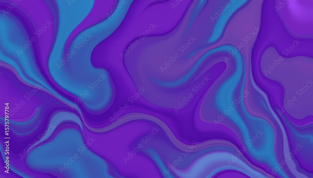 Obraz premium Abstract swirling purple and blue pattern (5)