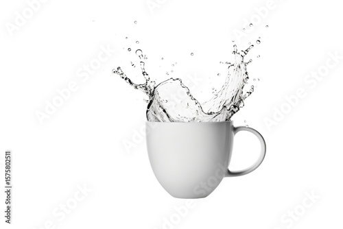 Sudden spill from dropped vessel
