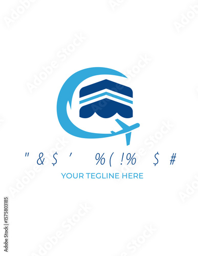LOGO DESIGN  TRAVEL LOGO HAJJ LOGO 