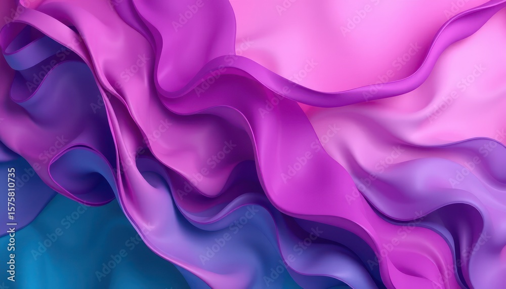 Fototapeta premium Abstract swirling pastel fabric