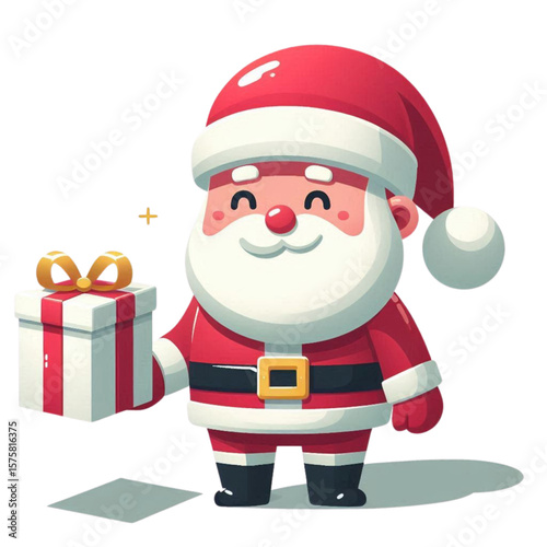 santa claus with gifts