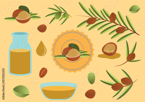 argan  vector