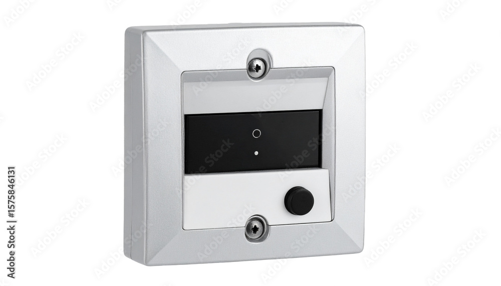 Fototapeta premium Doorbell isolated on transparent background.