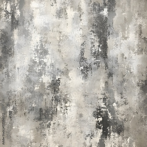 Abstract Gray Beige Texture Background Painting, Grunge Wall Art, Distressed Concrete Design