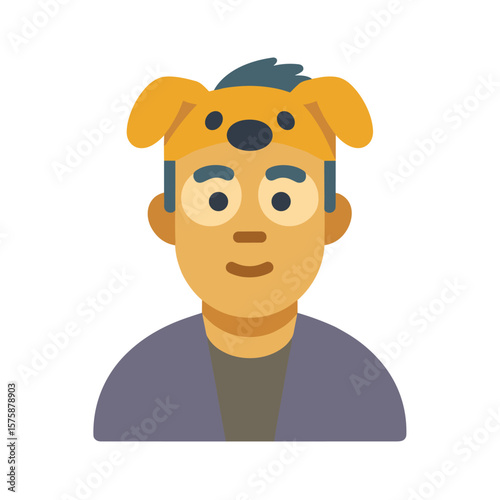quadrober subculture concept vector icon, logo