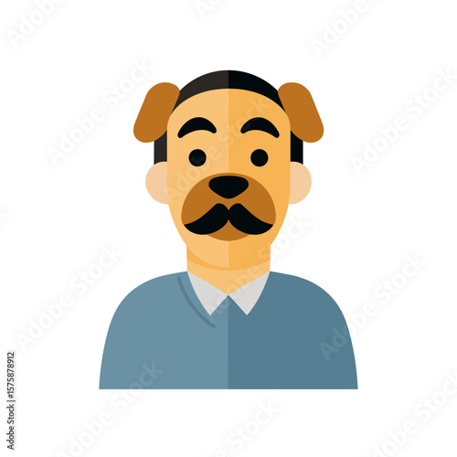 quadrober subculture concept vector icon, logo