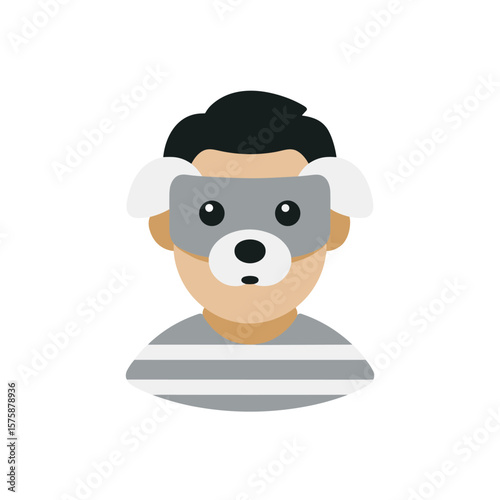 quadrober subculture concept vector icon, logo