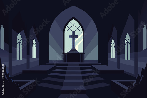 interior of church