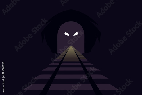 light through the tunnel