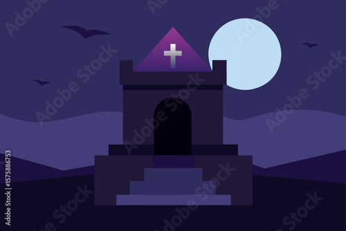 haunted house on hill