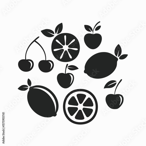 simple fruit icon