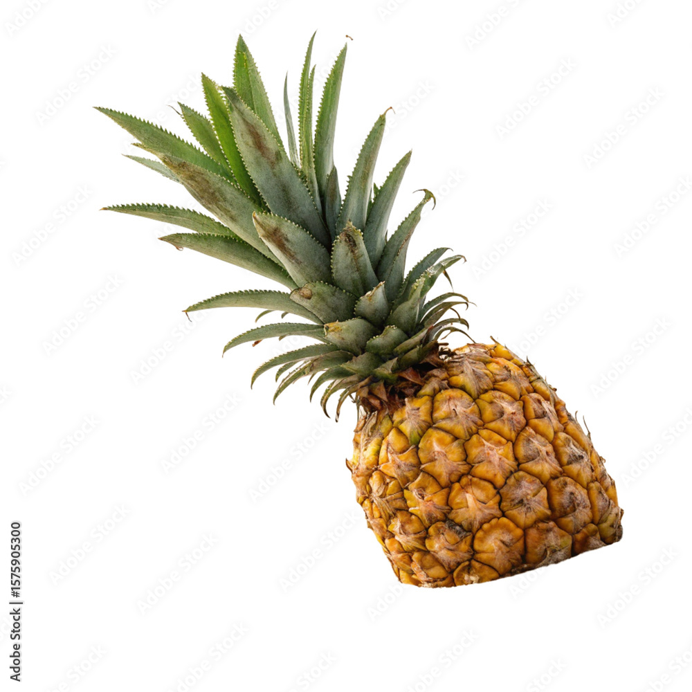Fototapeta premium pineapple isolated on background