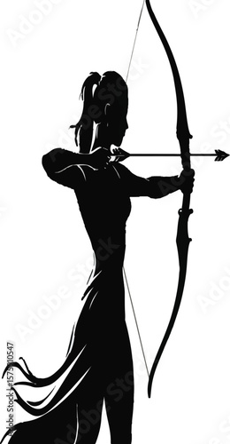 Title: Diverse Silhouette Art Collection

