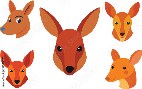 Aardvark Head Vector Illustration