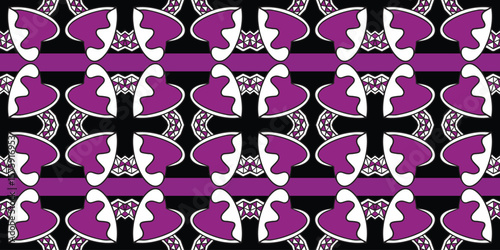 floral Ankara prints, African ethnic traditional Purple, African prints. seamless beautiful Kitenge, chitenge, dutch wax style.fashion design in colorful. botanical abstract motif. African wax prints.