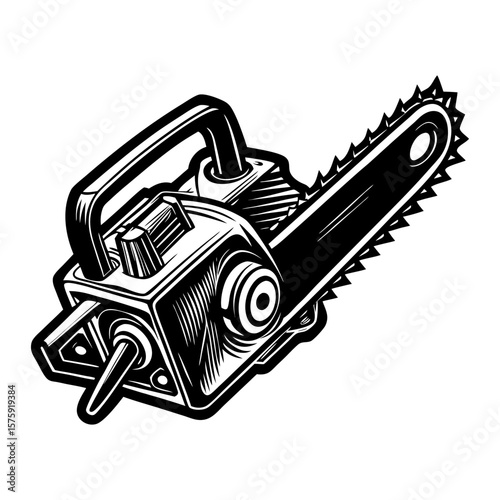 Electric saw icon