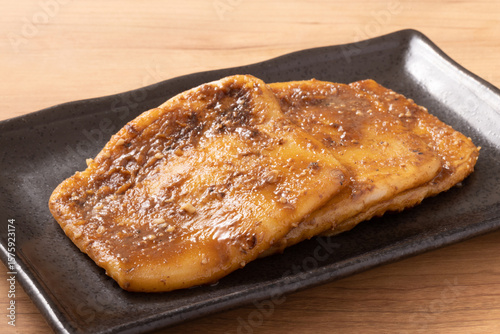［岩手県　遠野市］かねなり（うる粉　くるみ醤油焼き）