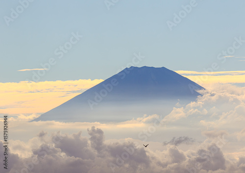 Mount Fuji Above the Clouds