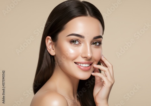 Portrait of a smiling young woman