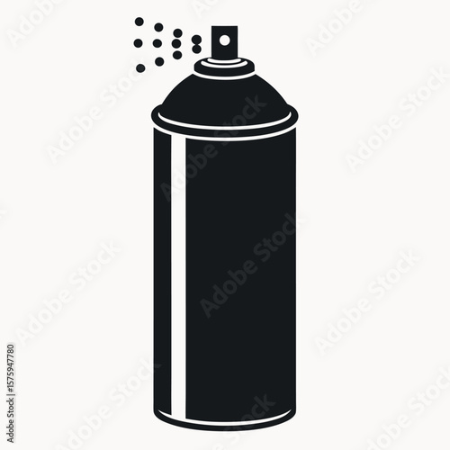 Spray can silhouette