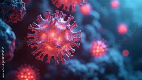 Micro Medical Scenarios of Viruses