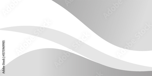 abstract white background with gradient color and artistic dynamic line decoration. eps 10