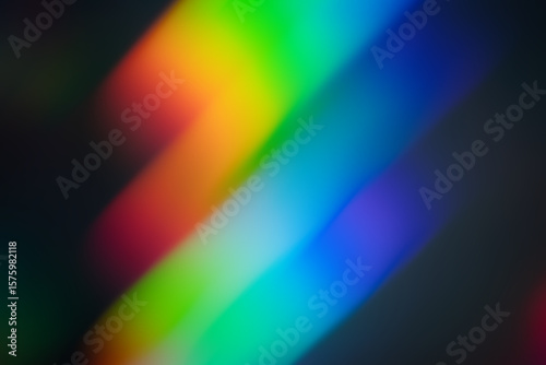 light leak overlay effect with blur rainbow light leaks and bokeh,retro grain noisy film distressed texture light leak flare on black background,retro film overlay,abstract colorful rainbow background